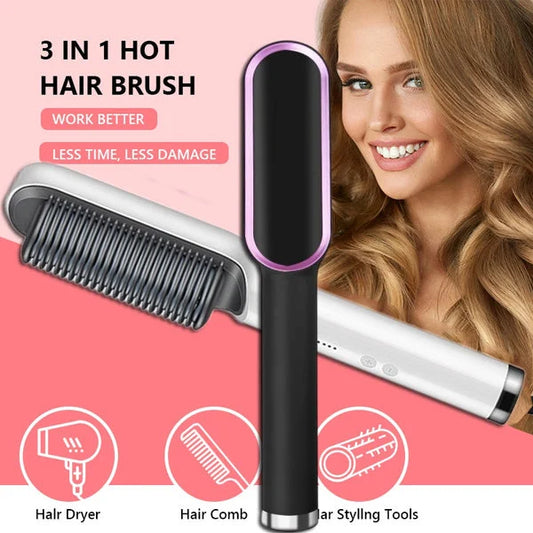 🔥HOT SALE 49% OFF🔥 💇♀Negative Ion Hair Straightener Styling Comb