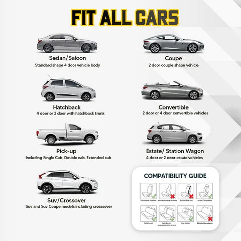 š„Atmungsaktive und rutschfeste Autositzbezüge aus Baumwolle!š„