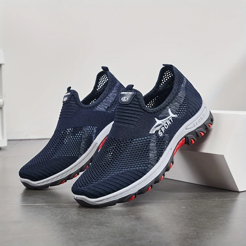 Men's Slip-on Orthopedic Shoes,  Breathable Mesh Comfort Sneakers