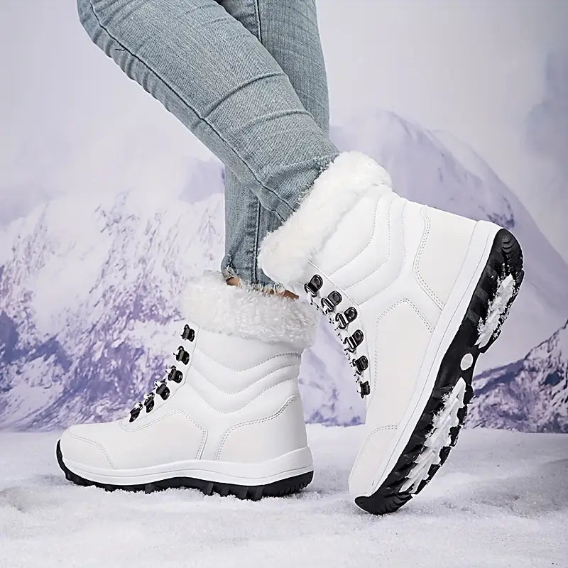 🔥Last Day Promotion 50% OFF 🔥Women's Winter Fashionable Fleece-Lined Snow Boots