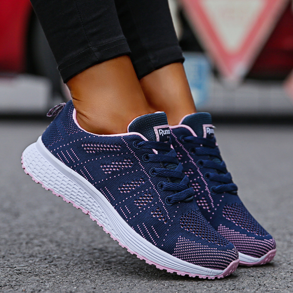 Orthopädischer Korrektor für Damen, leichte, atmungsaktive Laufschuhe