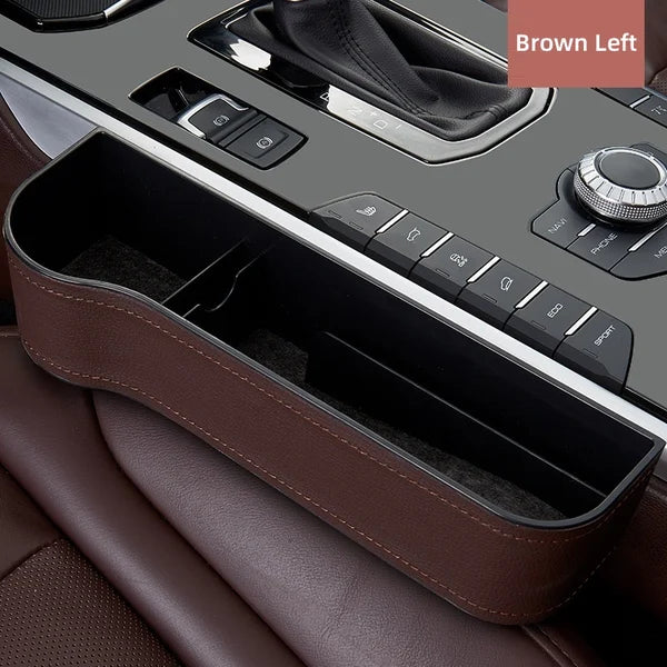 Multifunktionaler Autositz-Organizer aus Leder