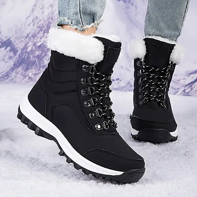 🔥Last Day Promotion 50% OFF 🔥Women's Winter Fashionable Fleece-Lined Snow Boots