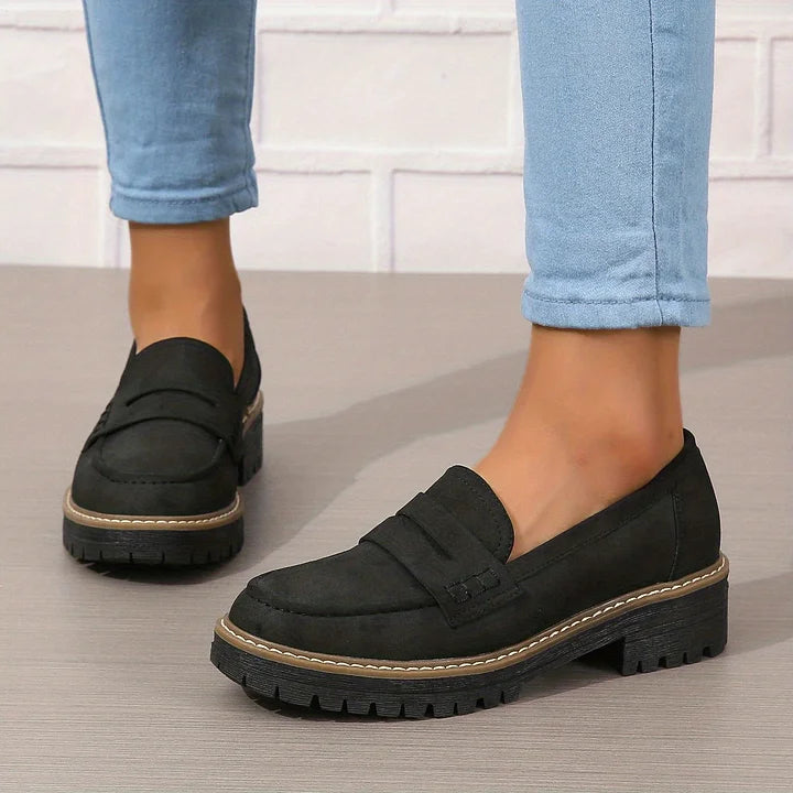 🔥Letzte Tagesaktion: 50 % Rabatt auf stylische klobige Loafer für Damen