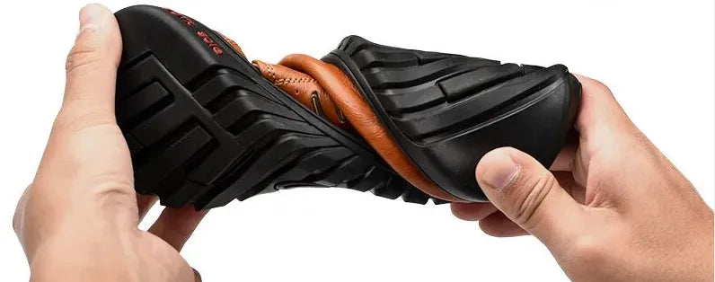 Bequeme Herren-Wanderschuhe mit entspannter Passform, leicht, atmungsaktiv, mit Fußgewölbeunterstützung, gepolstert