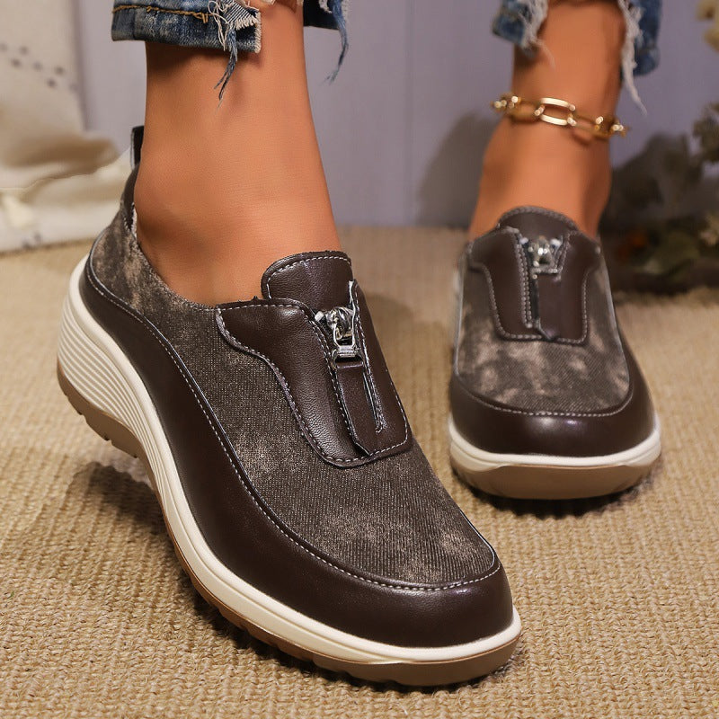 🔥LETZTER TAG 60 % RABATT💥Bequeme OrthoFit-Lederschuhe für Damen