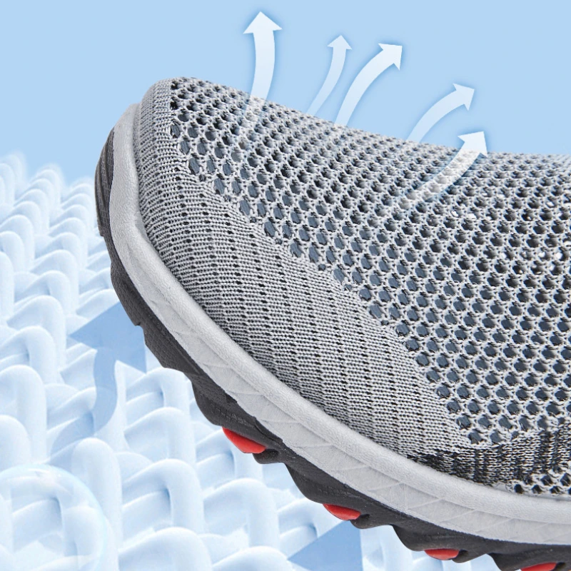 Men's Slip-on Orthopedic Shoes,  Breathable Mesh Comfort Sneakers