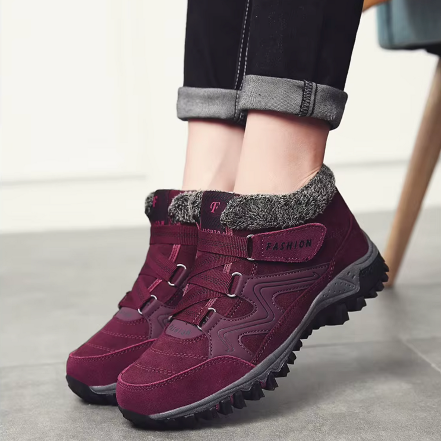 CozyStep™ Women’s Winter Boots – Warmth, Safety & Comfort