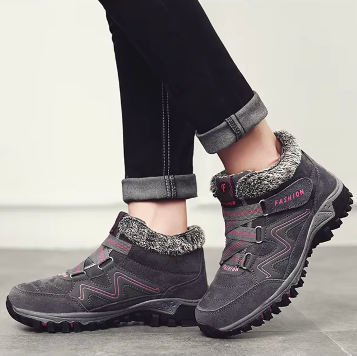 CozyStep™ Women’s Winter Boots – Warmth, Safety & Comfort