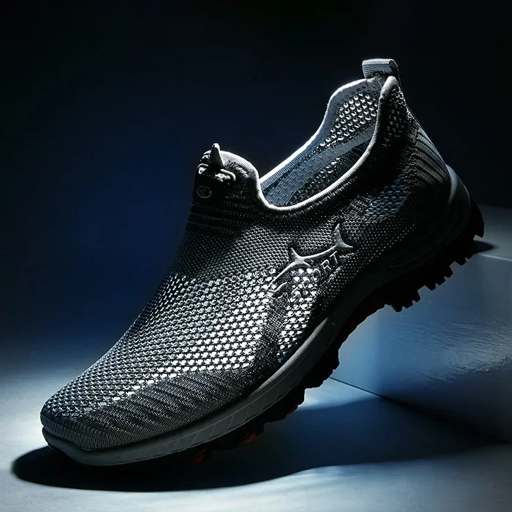 Men's Slip-on Orthopedic Shoes,  Breathable Mesh Comfort Sneakers