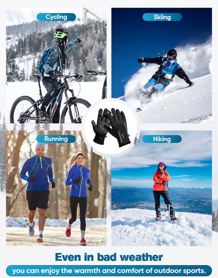 🔥CHRISTMAS SALE 49% OFF🎄-Windproof Winter Gloves