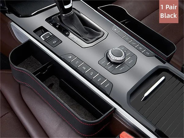 Multifunktionaler Autositz-Organizer aus Leder