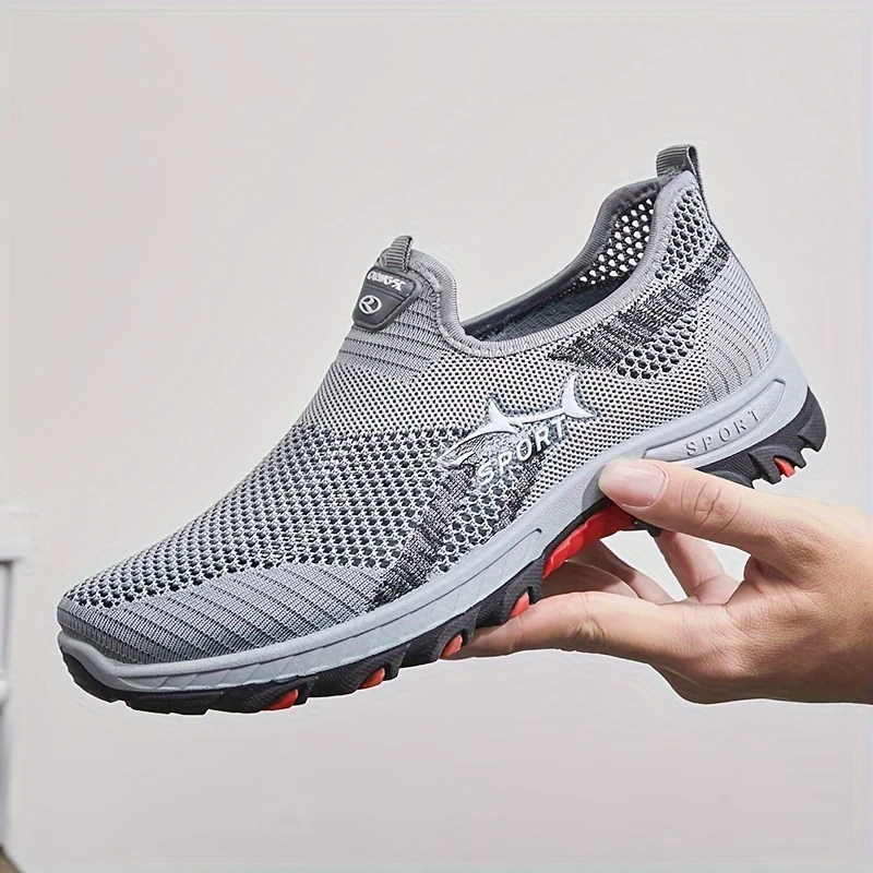 Men's Slip-on Orthopedic Shoes,  Breathable Mesh Comfort Sneakers