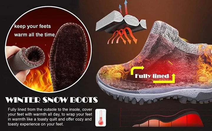 CozyStep™ Women’s Winter Boots – Warmth, Safety & Comfort