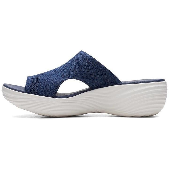 Stretch Orthotic Slide Sandals, Knitted Sports Corrective Sandals - Beelovy