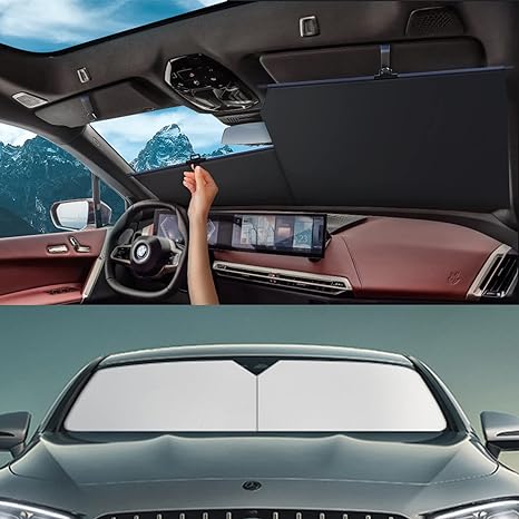 🔥Last Day 49% OFF✨Automatic retractable car sunshade