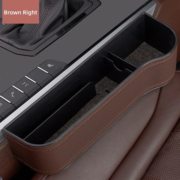 Leather Multifunctional Car Seat Organizer