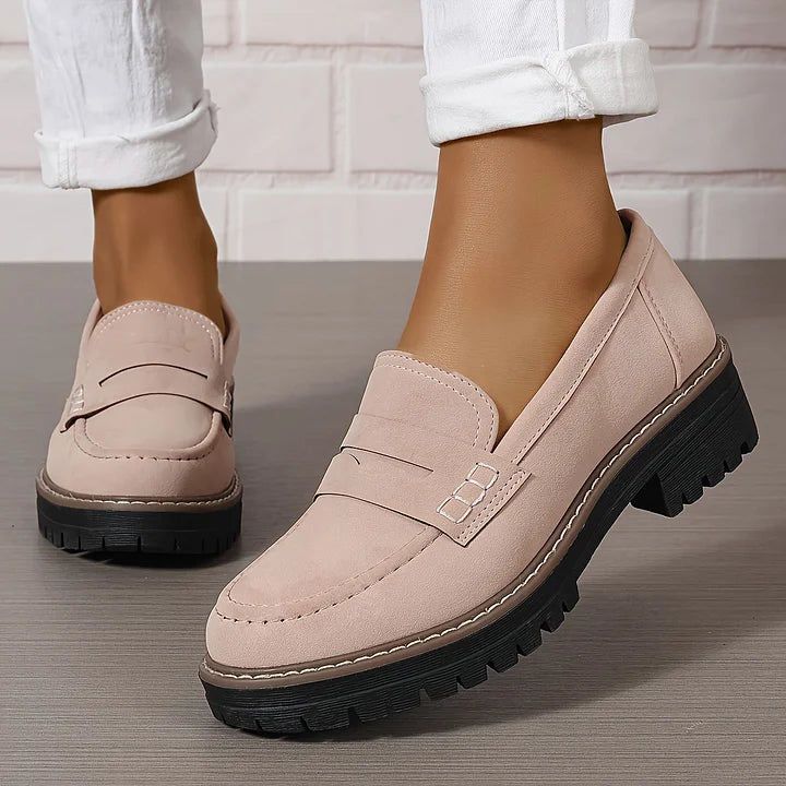 🔥Letzte Tagesaktion: 50 % Rabatt auf stylische klobige Loafer für Damen 