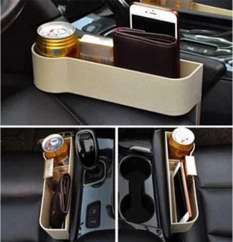 Leather Multifunctional Car Seat Organizer