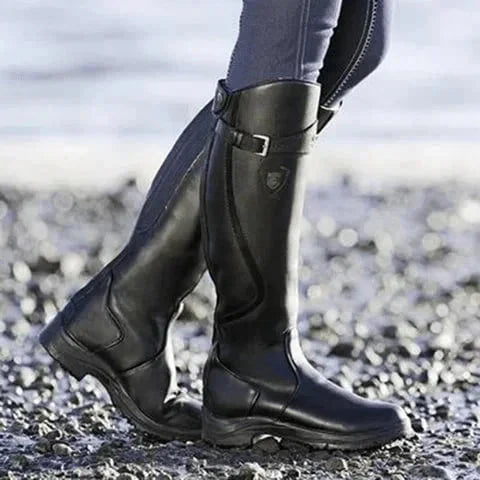 🔥LETZTER TAG 50 % RABATT🎁 WASSERDICHTE ORTHOPÄDISCHE REITSTIEFEL MIT HIGH HEEL FÜR DAMEN