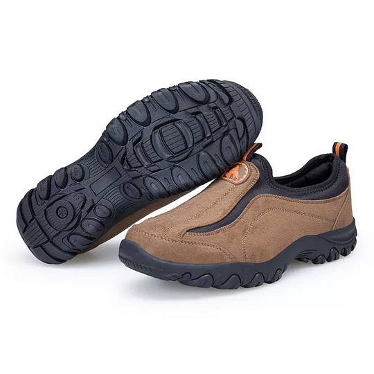 (⏰Limited Time Sale 50% OFF) Men's Outdoor Orthopedic Arch Support Wide Toe Slip-On Hiking Shoes Lightweight Comfortable Waterproof Anti-Slip Sneakers