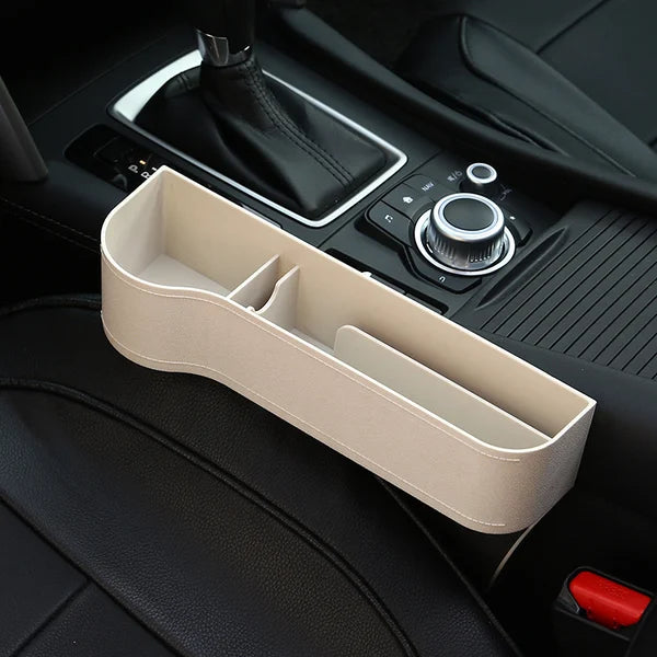 Leather Multifunctional Car Seat Organizer