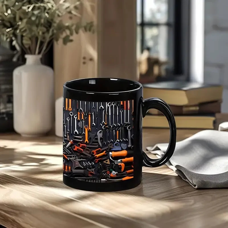 Unique 3D Mechanic Toolbox Set Coffee Mug