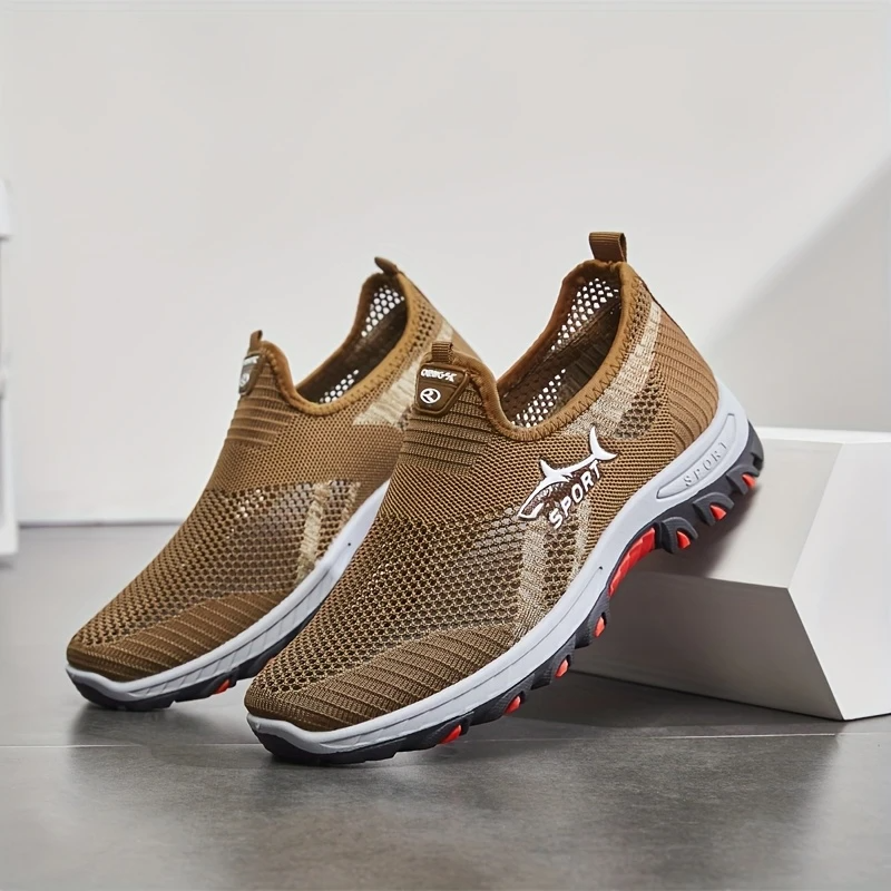 Men's Slip-on Orthopedic Shoes,  Breathable Mesh Comfort Sneakers