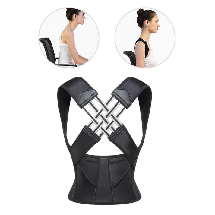Stock Adjustable Back Posture Corrector Belt - Prevent Slouching & Relieve Pain