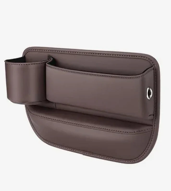 🔥HERVORRAGENDER SONDERVERKAUF 45 % RABATT 💖Organizer-Tasche für Getränkehalter aus Leder fürs Auto [Universell einsetzbar]