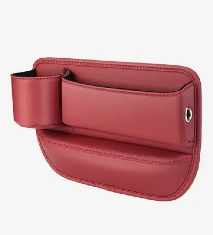 🔥HERVORRAGENDER SONDERVERKAUF 45 % RABATT 💖Organizer-Tasche für Getränkehalter aus Leder fürs Auto [Universell einsetzbar]