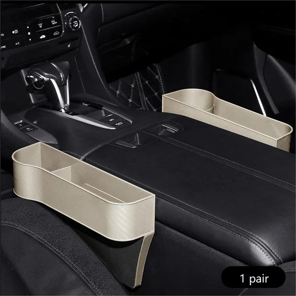 Leather Multifunctional Car Seat Organizer