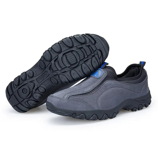 (⏰Limited Time Sale 50% OFF) Men's Outdoor Orthopedic Arch Support Wide Toe Slip-On Hiking Shoes Lightweight Comfortable Waterproof Anti-Slip Sneakers