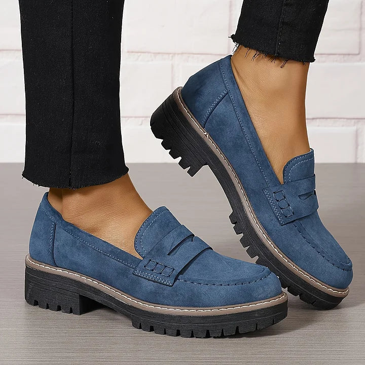 🔥Letzte Tagesaktion: 50 % Rabatt auf stylische klobige Loafer für Damen 