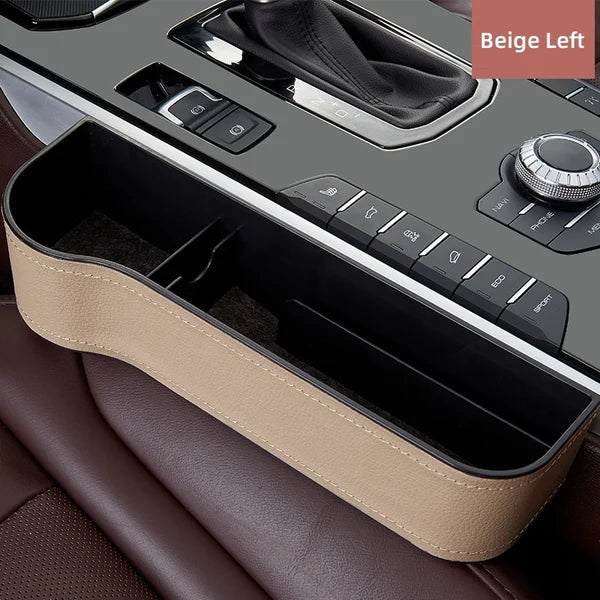 Leather Multifunctional Car Seat Organizer