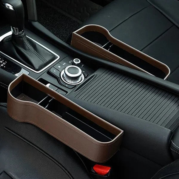 Leather Multifunctional Car Seat Organizer