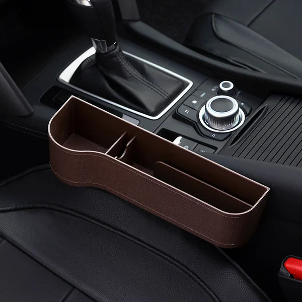 Leather Multifunctional Car Seat Organizer