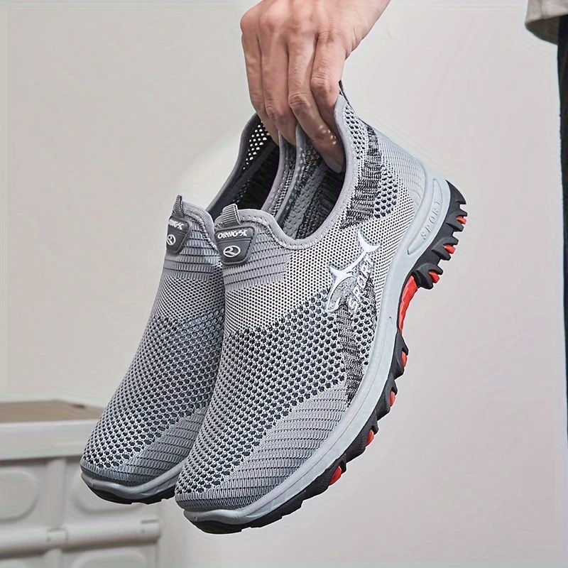 Men's Slip-on Orthopedic Shoes,  Breathable Mesh Comfort Sneakers