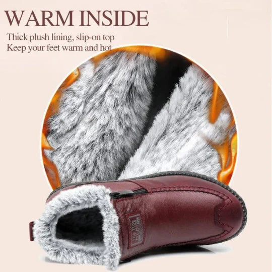 🔥Last Day Promotion 50% OFF🔥 New fleece thickened warm snow boots