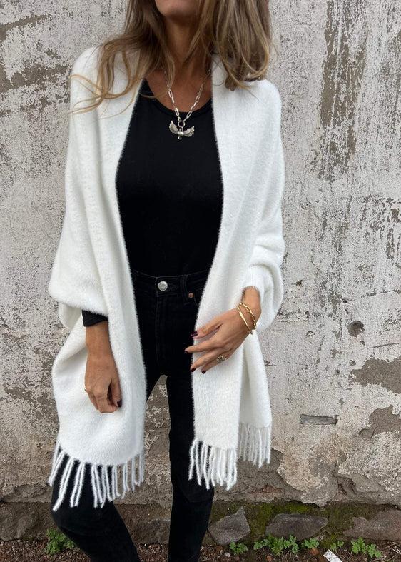 🔥Last Day Sale Up To 50% OFF - Oversized Tassel Shawl Coat