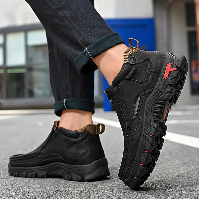 EaseStep™ Waterproof Non-Slip Ankle Boots – Soft Comfort & Orthopedic Support