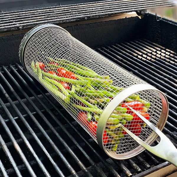 HOT SALE 49% OFF 🔥 Rolling Grilling Basket