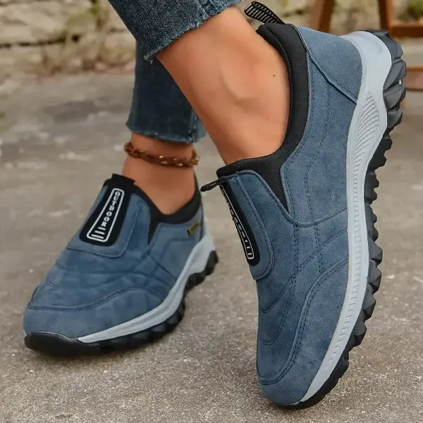 🔥Letzter Tag 50 % Rabatt 🔥- Damen-Sneaker aus Wildleder mit dicker Sohle für ultimativen Komfort