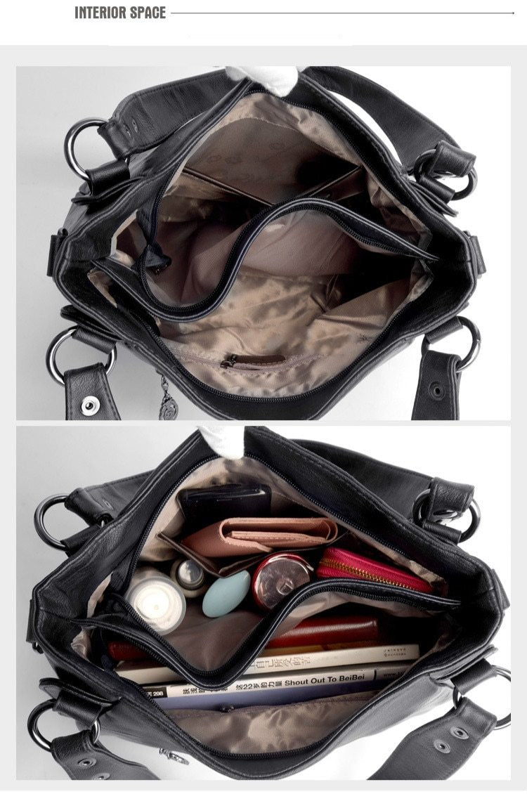 High-Quality Leather Handbag Premium Crossbody Bag for Women