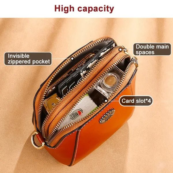 🔥NEW YEAR SALE - 50% OFF👜Premium Leather All-in-one Crossbody Phone Bag - Beelovy