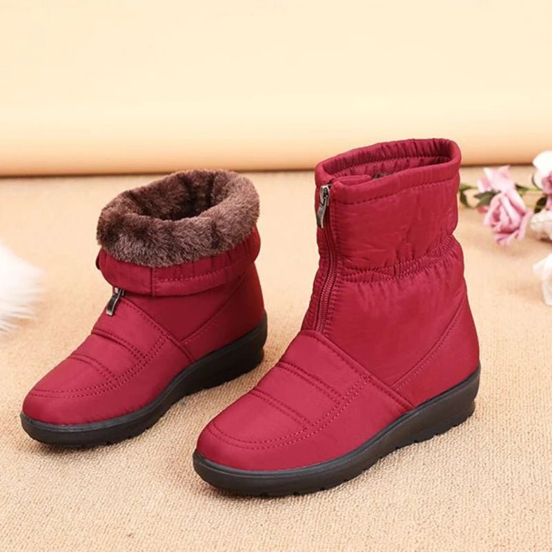 🔥Winter Promotion - 50%OFF🔥Women's Snow Ankle Boots - Winter Warm Waterproof Boots - Beelovy